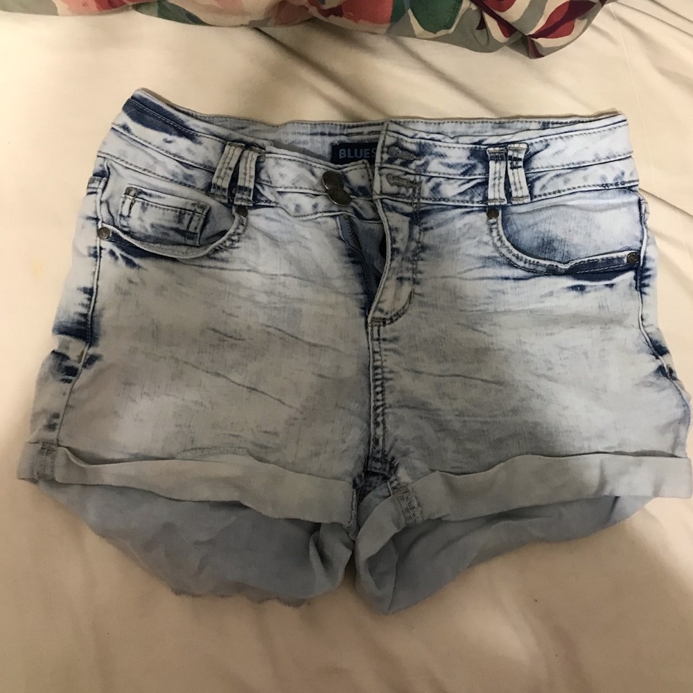 Blue spice shorts